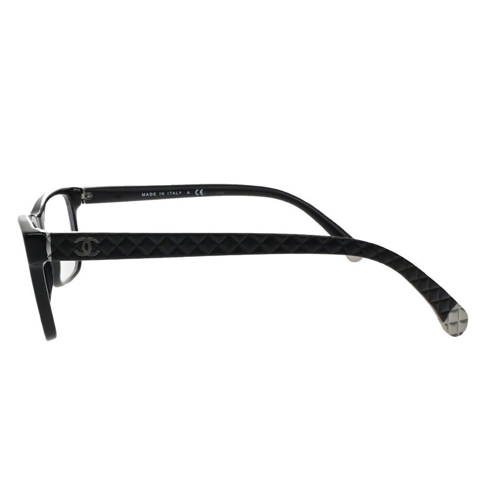 CHANEL CC Logo Matelasse Glasses Eye Wear Plastic Plastic - Picture 4 of 13